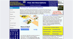 Desktop Screenshot of free-job-descriptions.com